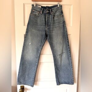 NWOT//Gap 100% Organic Cotton 90’s Loose Jeans Washwell // 28W 28L  medium wash